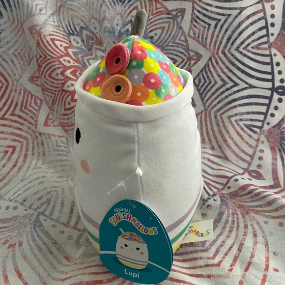 Squishmallows lupi cereal milk stuffed plush - Picture 2 of 5
